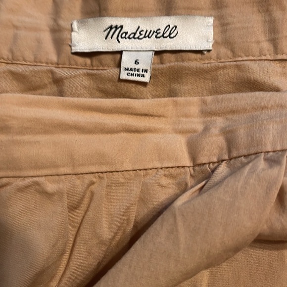 Madewell 100% cotton poplin skirt - Picture 3 of 5